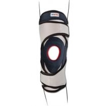 Genutonic - Ginocchiera Tubolare con Stecche e Stabilizzatore - Grigio