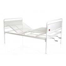 Letto da Degenza Tre Snodi - 2 Manovelle Larghezza 120 Cm - Serie Tulipano