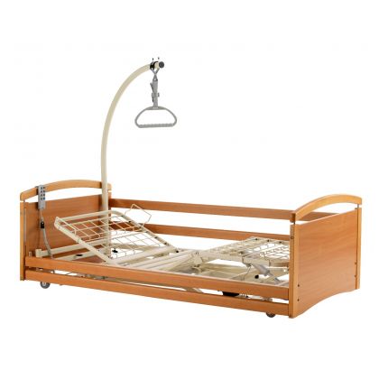 Letto elettrico LONGTERM 1802B a 3 sezioni, con sponde e pannelli