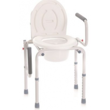 Sedia comoda funzioni Mopedia braccioli ribaltabili