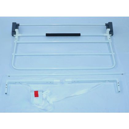 Sponda Letto Pieghevole Per Anziani | Maniglia Alzacomodi Con Tasca, 3 Altezze, Portata 200 Kg - 3