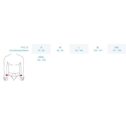 Ortec Fascia Addominale Tubulare In Cotone Elastico – Taglia S (75-95 Cm), Per Lombalgia E Post-parto, Made In Spain