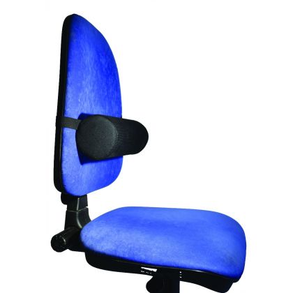 Cuscino Lombare McKenzie Ergonomico Nero 31x10 cm