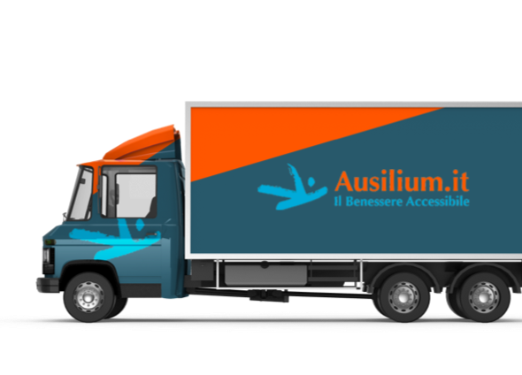 furgone con logo ausilium