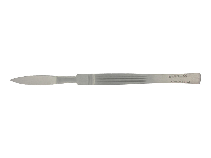 Gima bisturi retto in acciaio inox da 17,5 cm