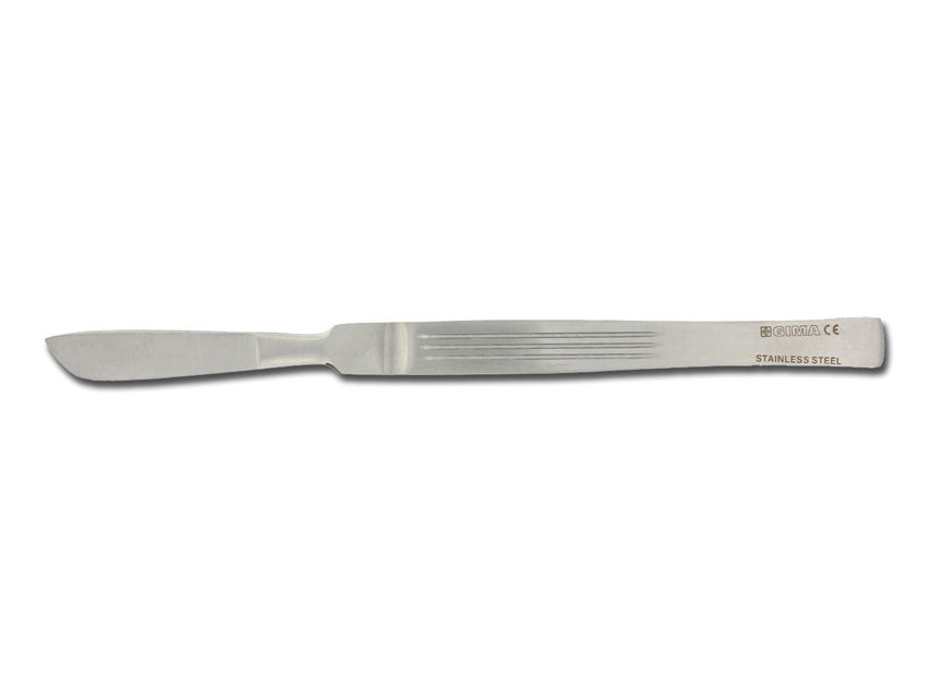 Gima bisturi panciuto in acciaio inox da 17,5 cm