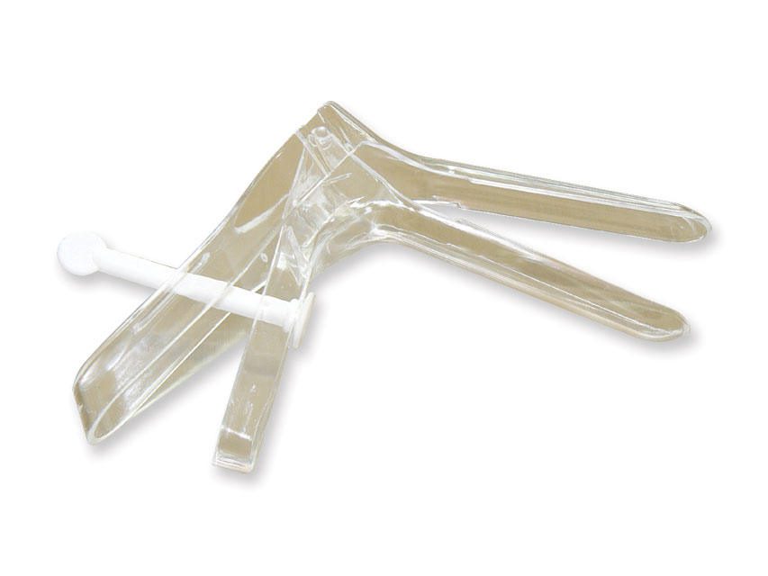 Gima speculum perno monouso con regolazione centrale e superficie liscia trasparente plastica