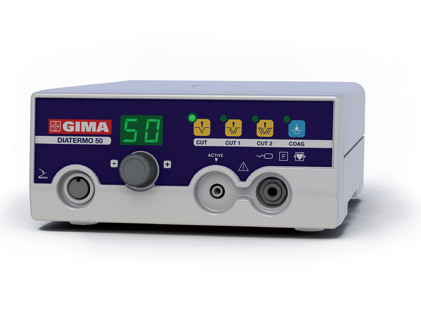 Gima Diatermo 50 elettrobisturi elettronico a radiofrequenza per piccola chirurgia monopolare 50 W