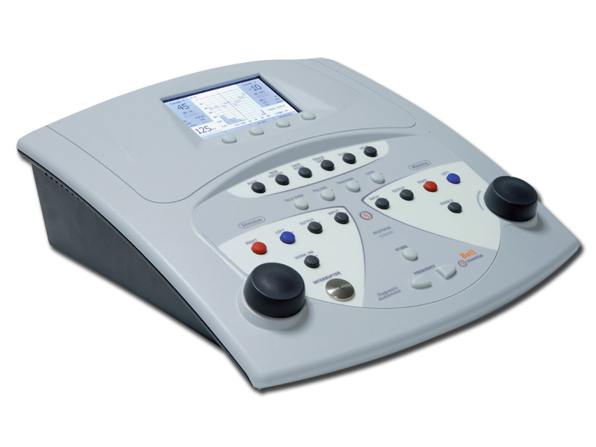 Audiometro Diagnostico Bell Plus - Aerea + Ossea + Mascheramento
