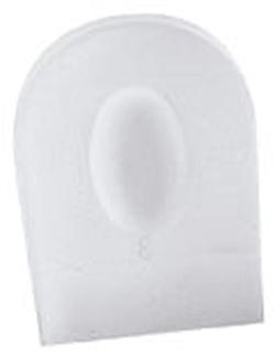 Tallonetta Avvolgente Piatta in Silicone con Foro