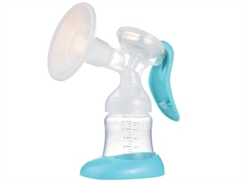 Gima tiralatte manuale compatto e leggero in plastica facile da pulire con vuoto -250 mmHg
