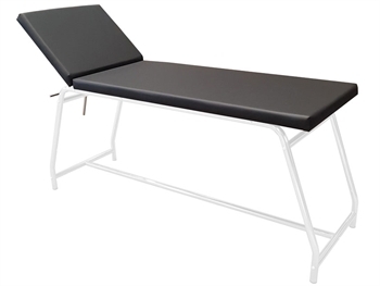 Lettino Visita Medica- Portata 120 kg -Materasso Nero