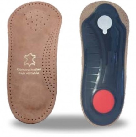 Art. 123 Plantare 3/4 con Supporto Laterale e Goccia Metatarsale - Unisex (Paio)