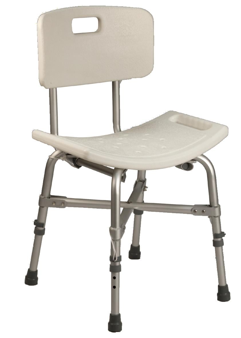 Sedile da Doccia Bariatrico con Schienale con Maniglie