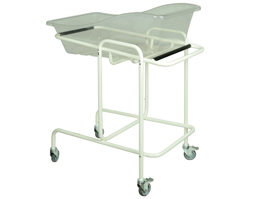 Culla Neonatale con Carrello - Plastica Infrangibile - 10 kg