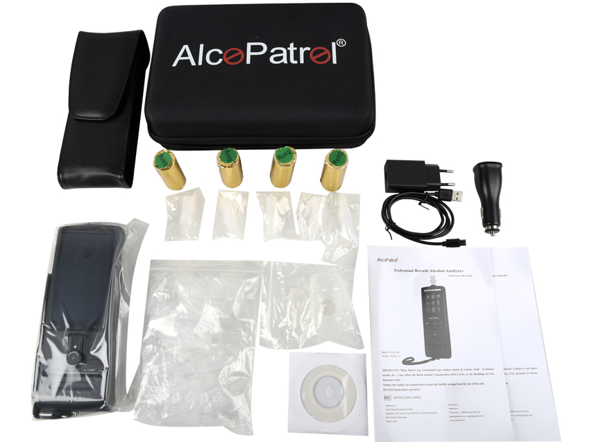 Fit3 - Etilometro Professionale con Stampante e Display LCD