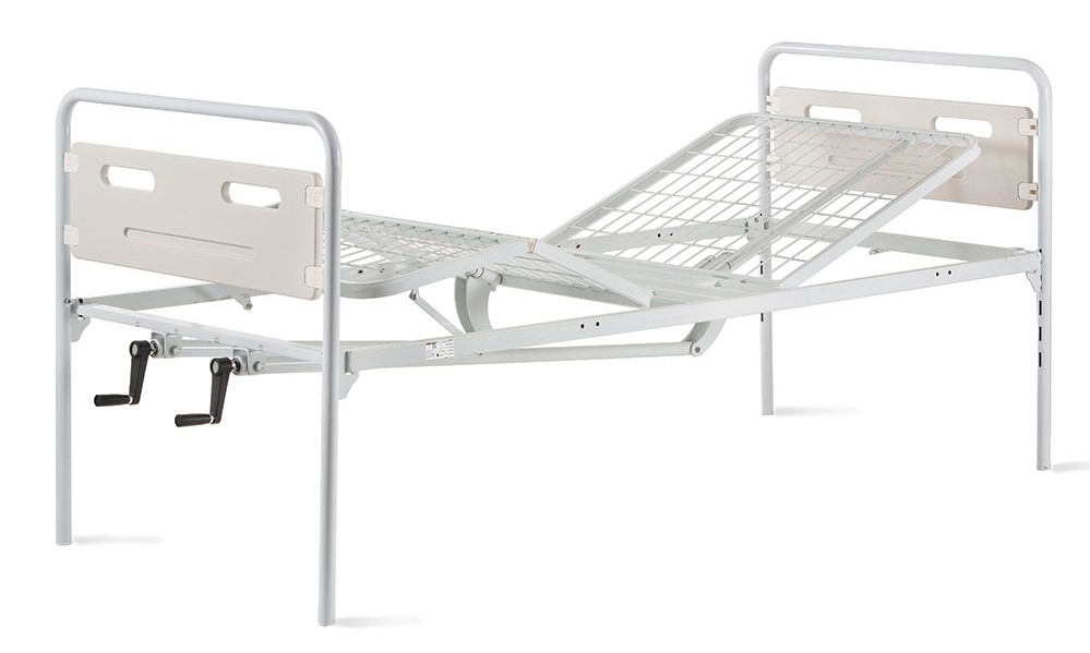 Euclide 4S - Letto Ortopedico Manuale 3 Snodi 4 Sezioni