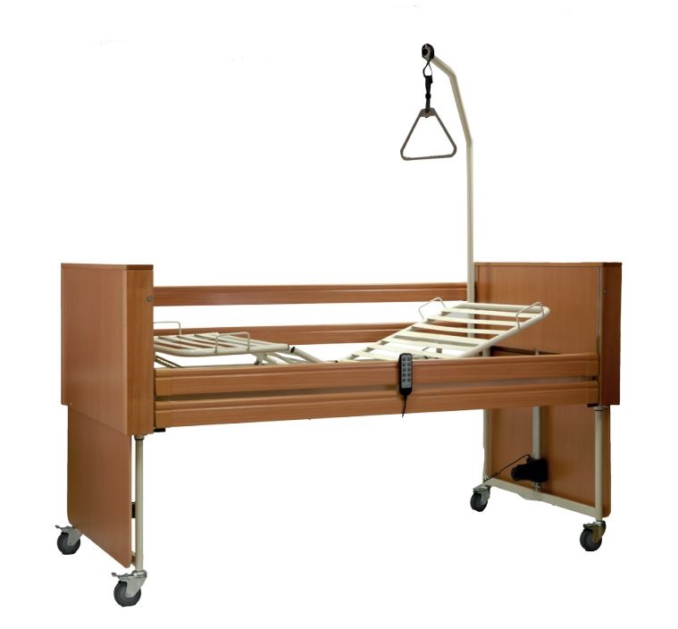 Letto Elettrico a Tre Snodi con Trendelenburg e Pannello