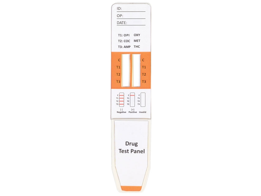 Multitest 6 Droghe - 8 Parametri Midstream Su Saliva - Professionale