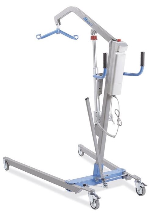 Mopedia Muevo sollevamalati elettrico con motore a batteria base regolabile acciaio portata 200 kg