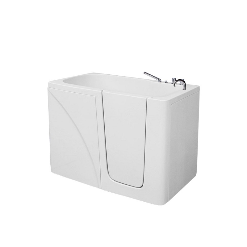Vasca a Sedere Amica con Sportello in Vetroresina - 120x67x97,5 cm