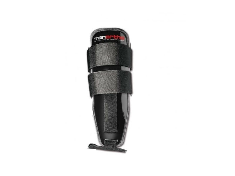 Thunder Plus - Cavigliera Bivalva Anatomica Ambidestra Nera