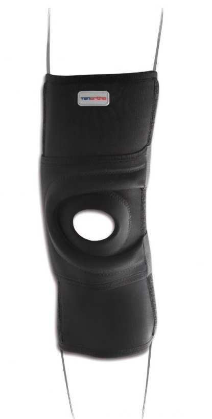 Ginocchiera NewMesh con stecche a spirale e stabilizzatore rotuleo dinamico